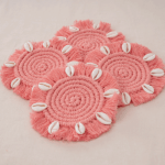 Peach Swish Coaster