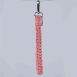 Peach Wristlet Keychain